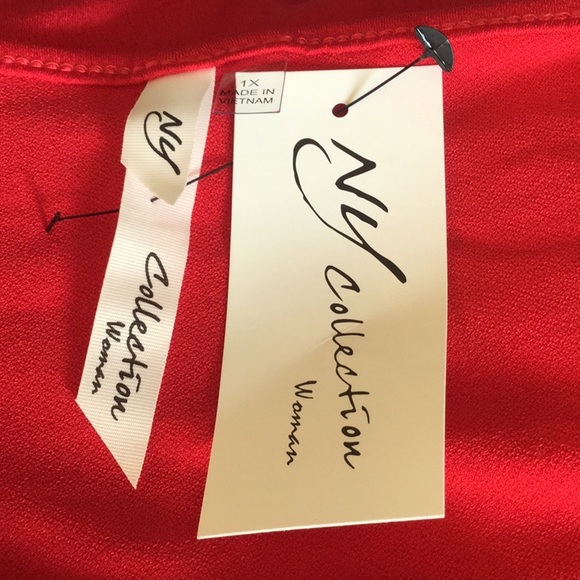 🌹NWT NY Collection Size 1XLarge Awesome Brand New Top Wardrobe Closet Must 🌹 - Picture 7 of 11